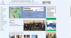 Desktop Screenshot of evangelisch-dorp.de